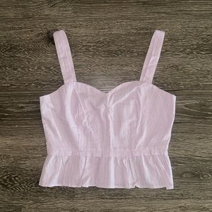 NWOT Aqua babydoll tank top